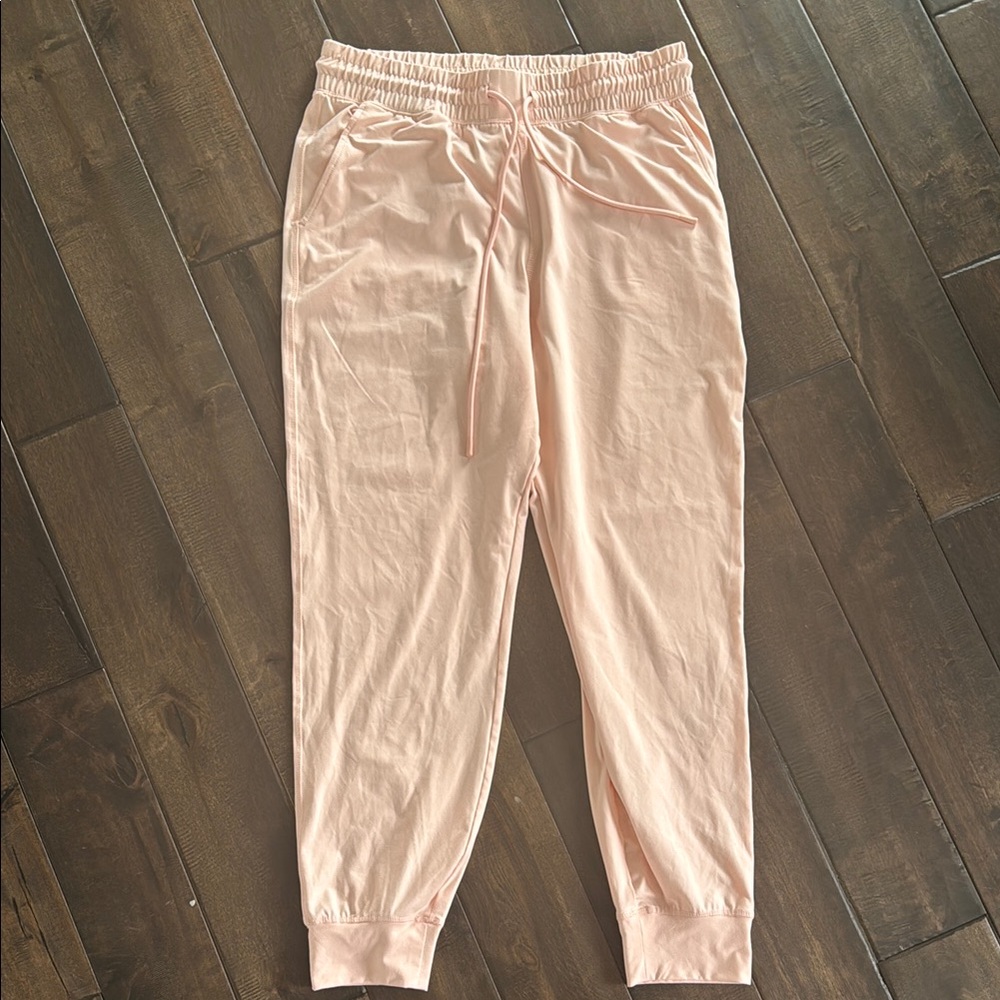 Fabletics Light Pink Jogger Pants